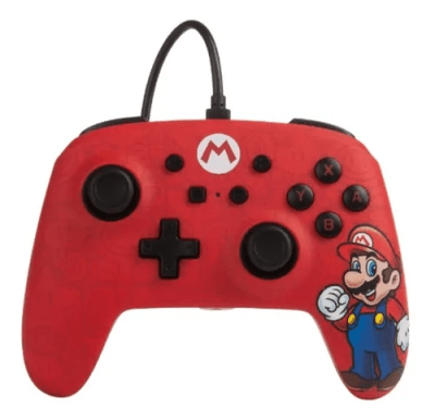 Joystick Nintendo Mario Bross Rojo1