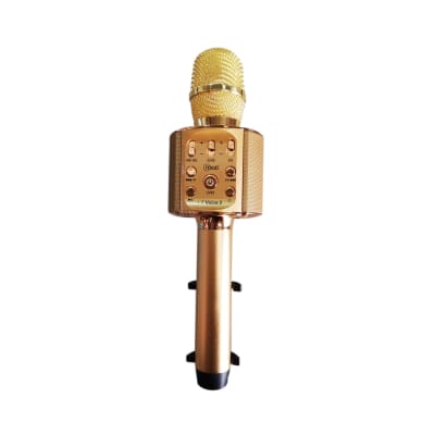 MLAB Micrófono Karaoke Bluetooth Lil’ Voice 2 Gold1
