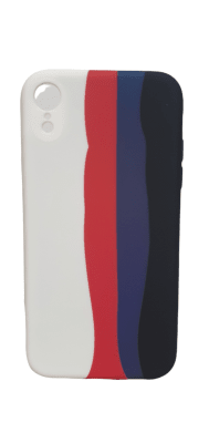 Carcasa Silicona iPhone XR Colores y Lineas 41