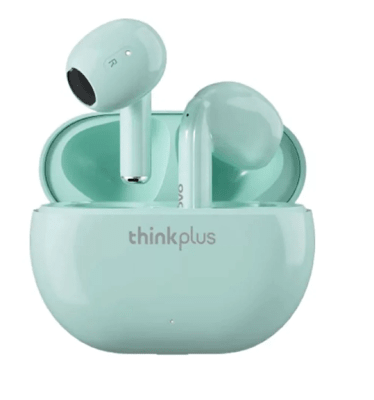 Audífono Lenovo XT93 Azul Verde1