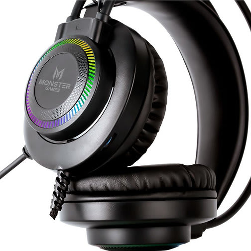 Audífono Monster Games Throb RGB3
