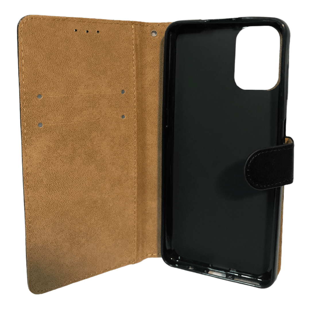 Estuche Flip Cover Negro G9 Plus Casa de la Carcasa