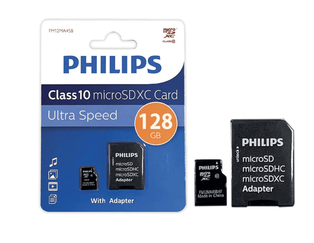 Philips microSD 128GB Class 10 | Casa de la Carcasa