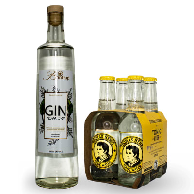 Pack Gin Nova Dry + 4 Tónicas Thomas Henry Pack Gin Nova Dry + 4 Tónicas Thomas Henry
