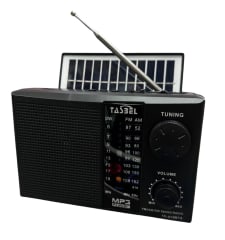 Radio Recargable Con Panel Solar TS-A18BTS Tasbel