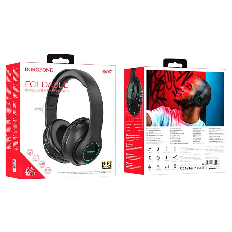 Audifonos Bluetooth BO17 Borofone | MELITRONICS Zona Gamer