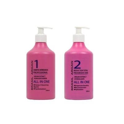 Kit Brasil Argan All in One 1y2. 500ml