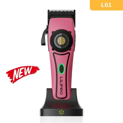 Máquina Cortadora de Pelo LILIPRO L61 Pink Cooler System 8.500 RPM