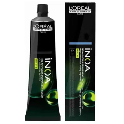 inoa loreal 8.21 high resist rubio claro irisado ceniza