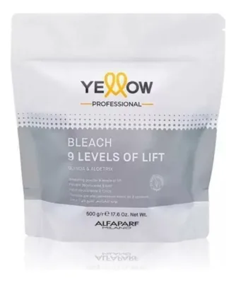Yellow Professional Bleach 9 levels of lift 500 gr. - Yellow Alfapart