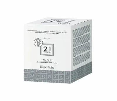 Polvo Decolorante Tau Plex 10 Tonos silver 500 g - 21 VENTUNO