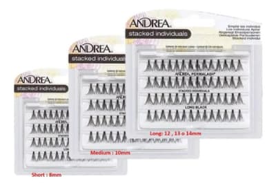 Andrea Pestañas Individuales