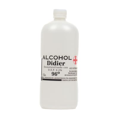 Alcohol Desnaturalizado al 96° 1 Lt