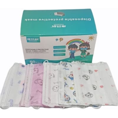 Mascarilla 3 Pliegues Niño/a Estampada1