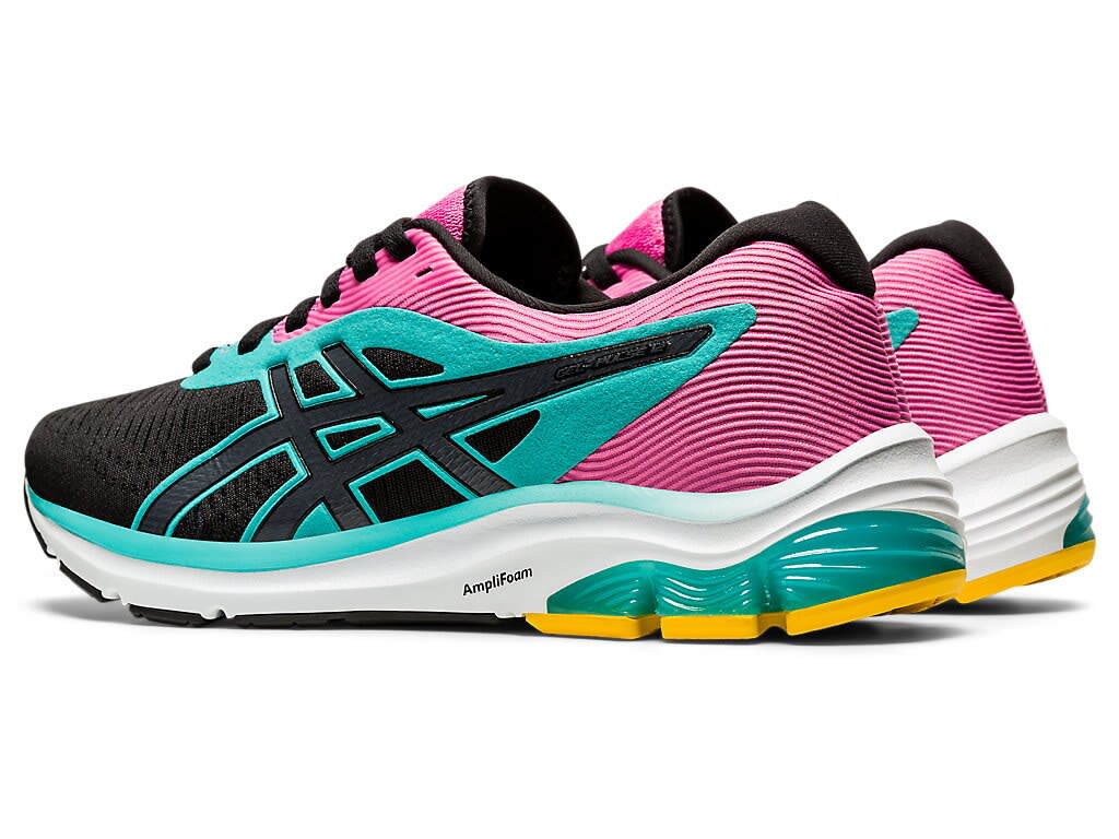Asics - Gel-Pulse 12 - Black/Carrier Grey - Mujer - Neutro/Supinacion |  Takano Store