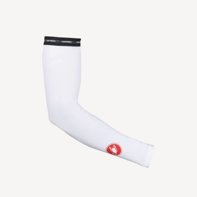 CASTELLI - UPF 50+ Light Arm Sleeves - Unisex - White - Mangas