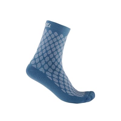 CASTELLI - Sfida 13 Sock (Medias) - Women - Dark Steel Blue / Light Steel Blue