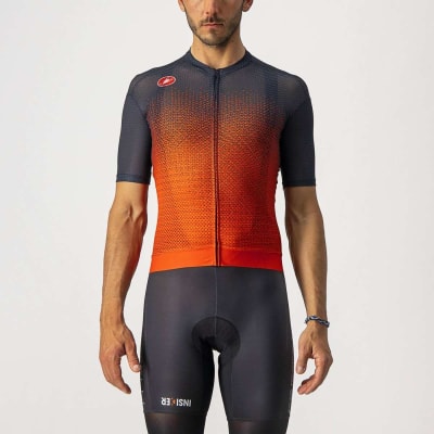 CASTELLI - Insider Jersey - Fiery Red / Savile Blue