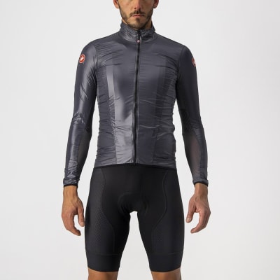 CASTELLI - Aria Shell Jacket (Casaca) - Men - Dark Grey
