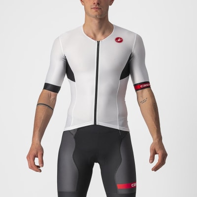 CASTELLI - Free Speed 2 Race Top - Men - White/Black