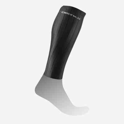 CASTELLI - Fast Legs Sleeves - Unisex - Black - Pantorrillera