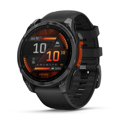 Garmin - Fenix 8 Amoled - 47mm - Black