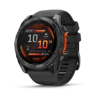 Garmin - Fenix 8 Amoled - 51mm - Black