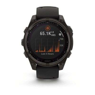 Garmin - Fenix 8 Zafiro Solar - 51mm - Black