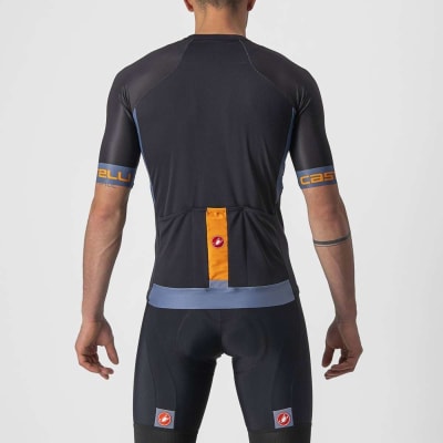 CASTELLI - Entrata VI Jersey - Light Black/Light Steel Blue-P