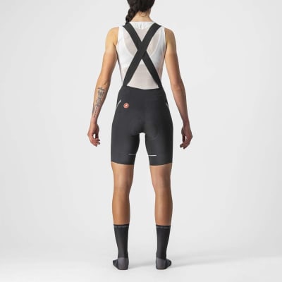 CASTELLI - Velocissima 3 Bibshort (Culote) - Women - Black/Silver
