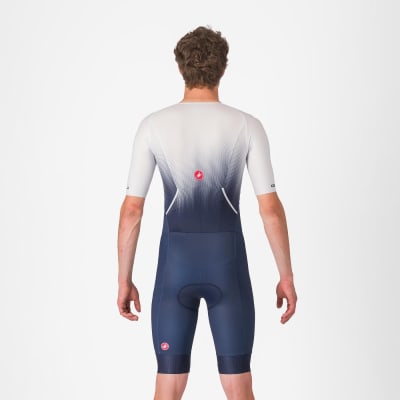 Castelli - Core Tri Suit (trisuit) - Men - Manga Corta - Belgian Blue / White