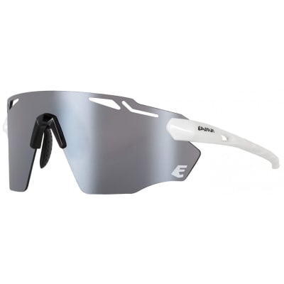 Lentes de Ciclismo y Running - EASSUN - Fartlek - Marco Blanco - Lentes Plateado