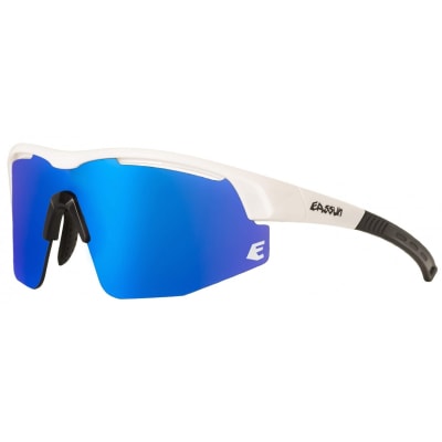 Lentes de Ciclismo - EASSUN - Sprint - Marco Blanco - Lentes Revo Azul