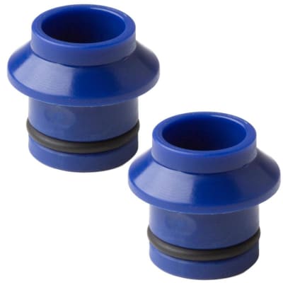 Universal Fork Mount Plugs - Blue 15x100mm Thru-Axle - Seasucker