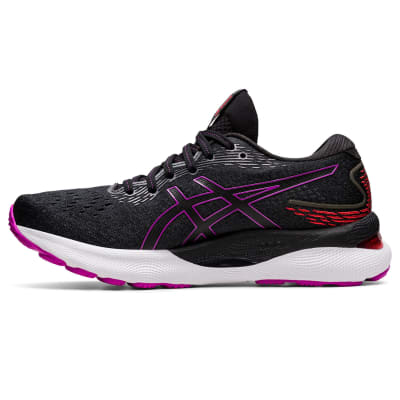 Asics - Gel Nimbus 24 - Black/Orchid - Mujer - Neutro/Supinacion