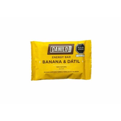 DANILO BARS - BARRA ENERGETICA - BANANA & DATIL - 55.4G - 250 CAL