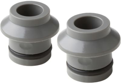 Universal Fork Mount Plugs - Silver 12x100mm thru-Axle - Seasucker