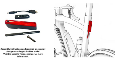 BH - Luz Trasera para bicicleta Aerolight