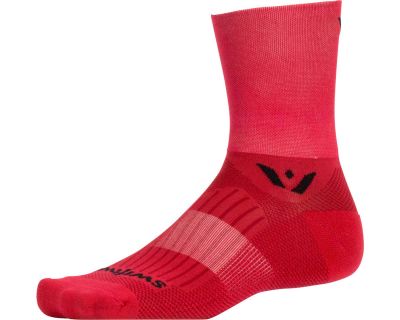 Medias Swiftwick Aspire Four - Red - Rojo