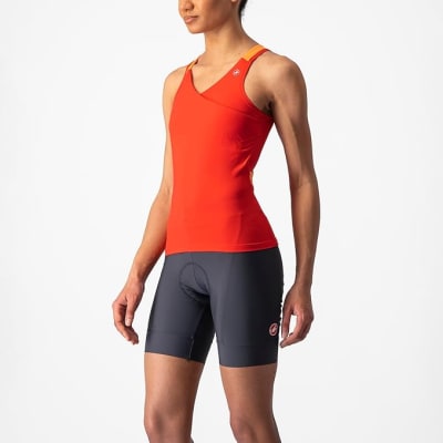 Castelli - Solaris Top - Women - Hibiscus/Soft Orange