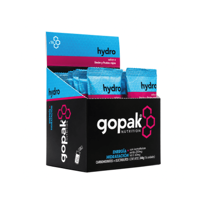 GOPAK - Hydro - Sabor Limón y Frutos Rojos (Display de 16 sticks)