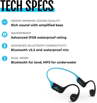 H2O Audio - Tri 2 Pro Multi-Sport with Playlist