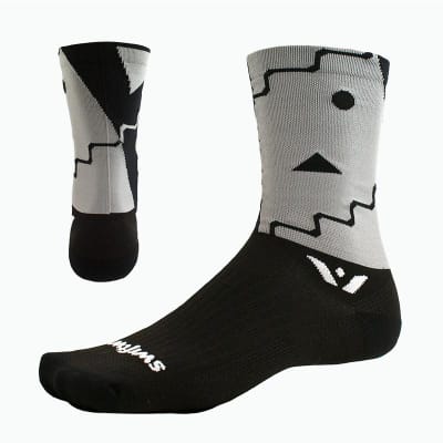 Medias Vision Six - Abstract Black -