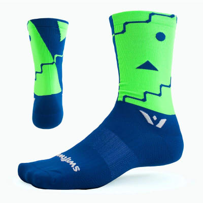 Medias Swiftwick Vision Six - Abstract Blue