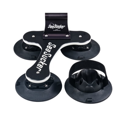 Seasucker - Rack de Bicicleta - Talon Max para Una Bicicleta (incluye HUSKES)