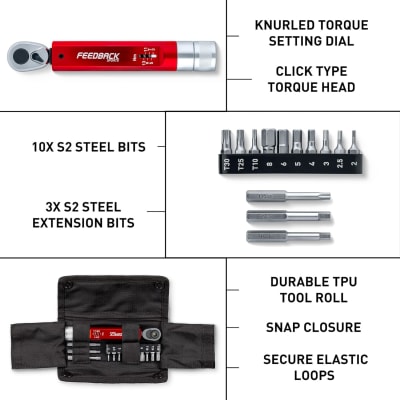 Feedback Sports - Range Click Torque Wrench (torquímetro 2-14Nm)