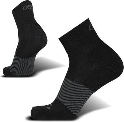 OS1st - Medias Wicked Comfort | Quarter Crew - Black