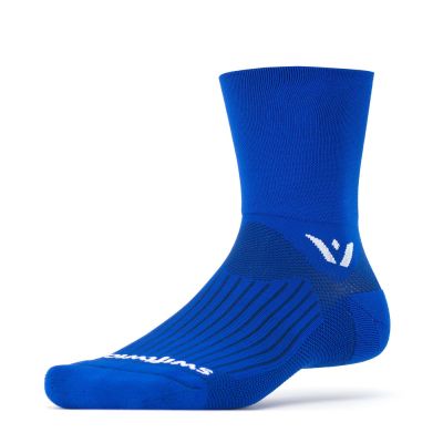 Medias Swiftwick Aspire Four - Cobalt Blue - Azul