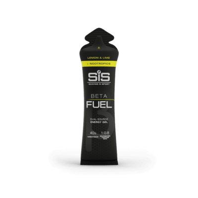 SIS - Gel Beta Fuel + Nootropics - 200mg cafeína - Lima Limón