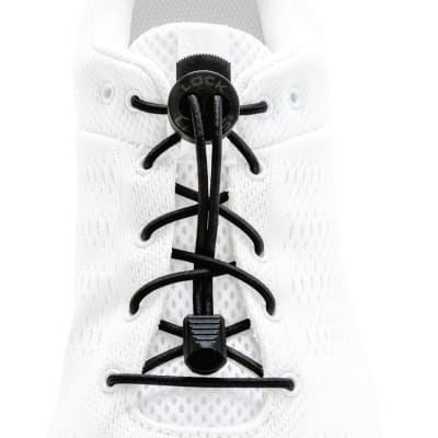 Pasadores elásticos - Lock Laces - Negro Solido